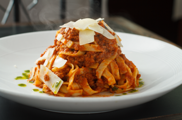 Fetuccine Alla Bolognese