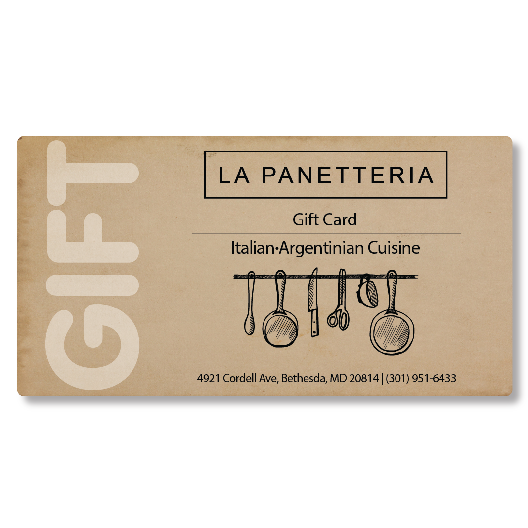 Gift-Card La Panetteria